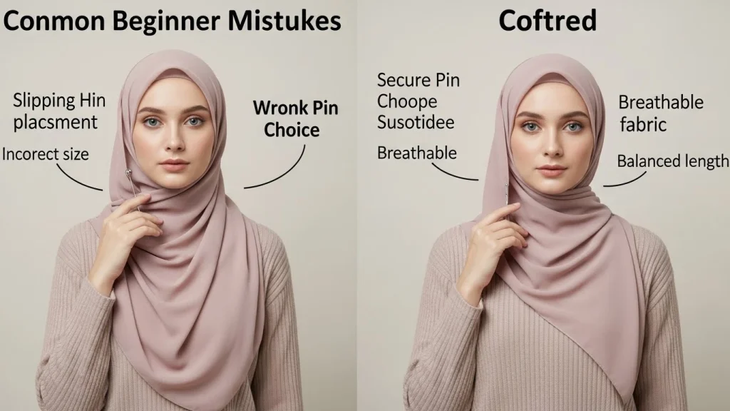 Common Mistakes Beginners Make and How to Fix Them For Wearing hijab