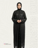 Silk & Shimmer Chiffon Abaya