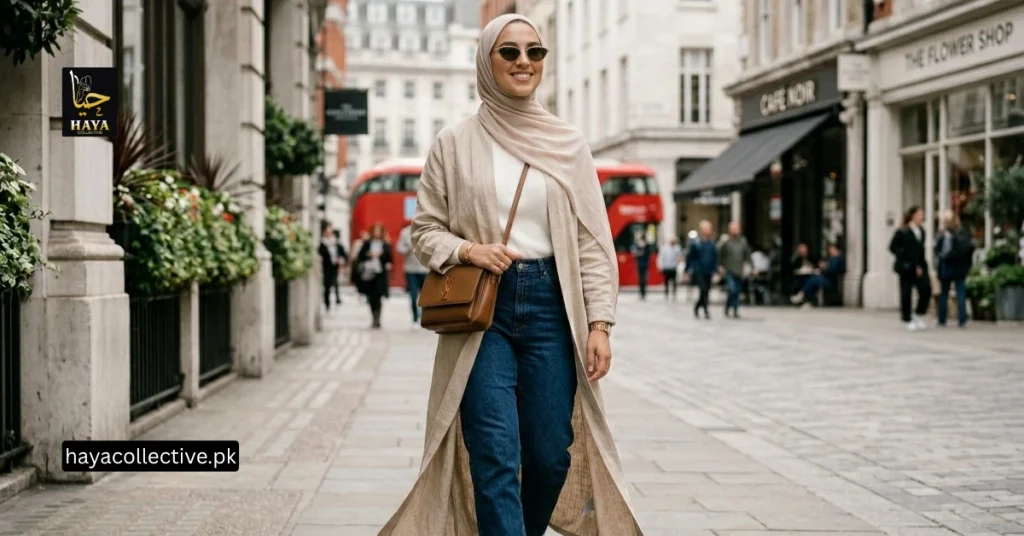 Latest Trends in Front Open Abaya Pakistan