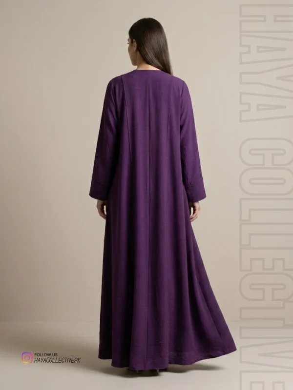 lightweight silk abaya for travel and daily wear