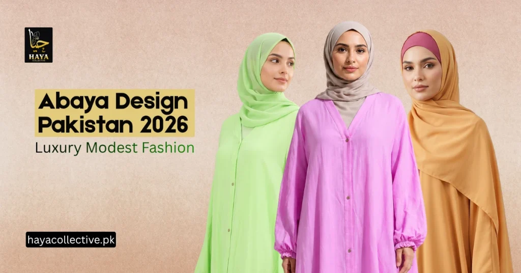 Front Open Abaya in Pakistan