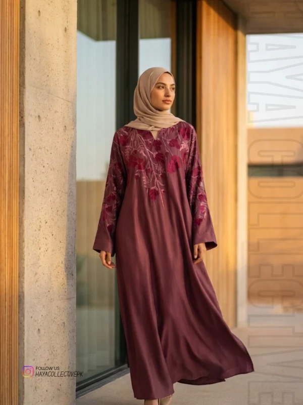 Elegant Premium Nida Abaya for Everyday Modest Fashion