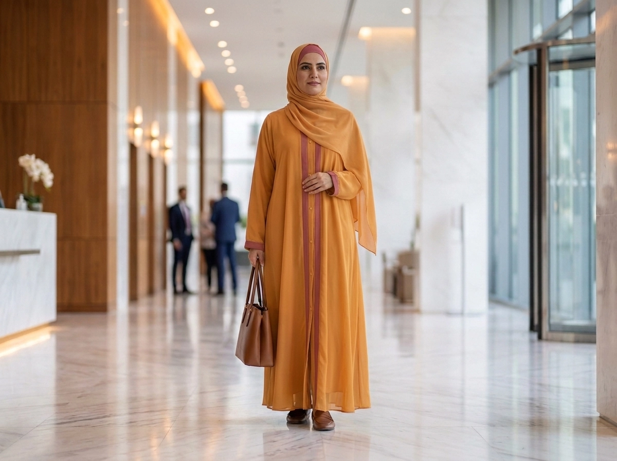 Office Wear Abaya Styles in Pakistan