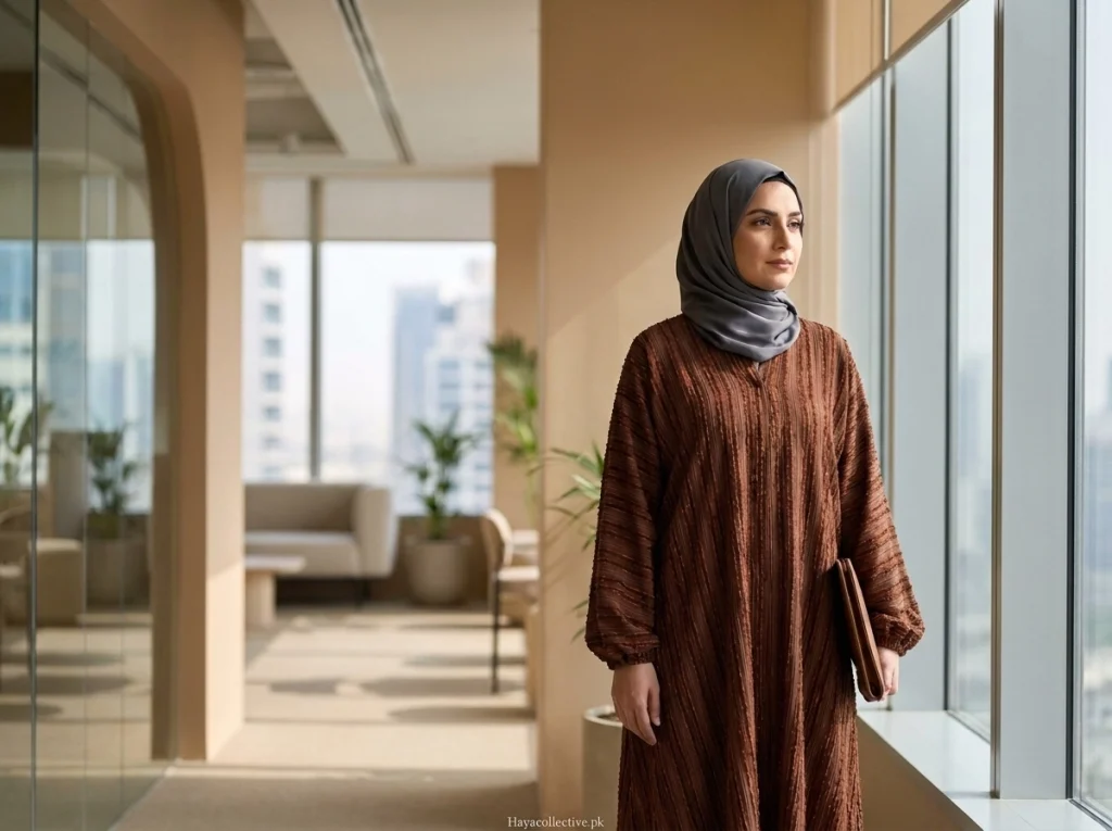 Why Choose an Office Wear Abaya from Haya Collective